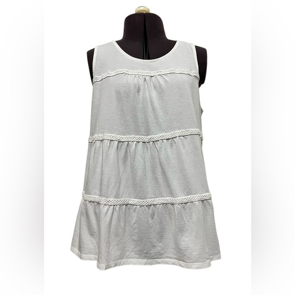 LC Lauren Conrad Tops - Lauren Conrad Summertime Lightweight Sleeveless Tank Size M